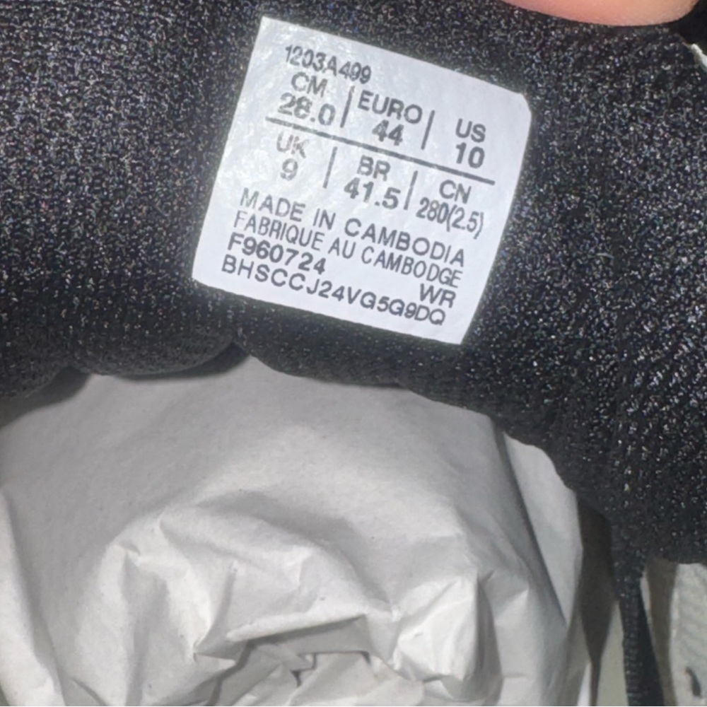 ASICS‎ GEL-Kayano 20 Bone Black White Running Shoes Men’s Size 10 NEW - Picture 6 of 8